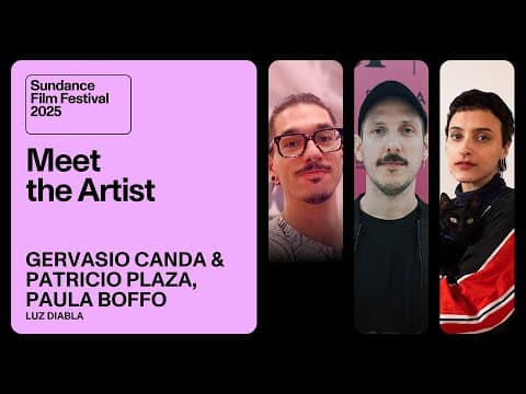 Meet the Artist 2025: Gervasio Canda, Paula Boffo, and Patricio Plaza on “Luz Diabla”