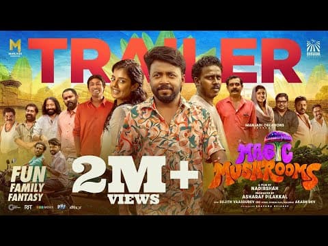 Magic Mushrooms | Official Trailer | Nadirshah | Vishnu Unnikrishnan | Akshaya | Abin Bino