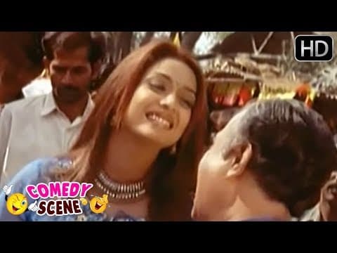 Naavu Kiccha TV inda Bandidivi | Rakshita Kannada Comedy Scene | Kashi Movie