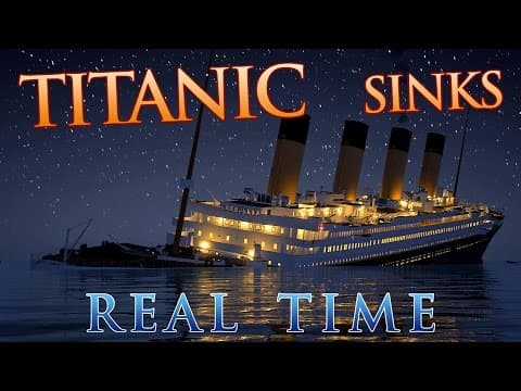 Titanic Sinks in Real Time