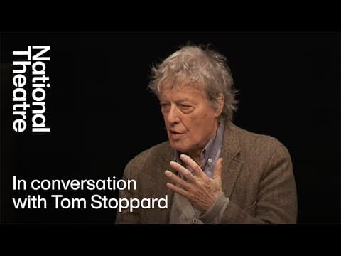 Tom Stoppard and Nicholas Hytner on The Hard Problem