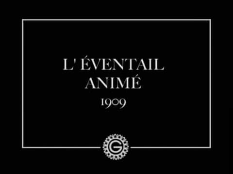 L’éventail animé (Émile Cohl / Étienne Arnaud, 1909)