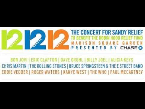 12 12 12 The Concert For Sandy Relief NYC