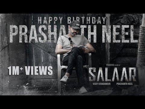Happy Birthday Prashanth Neel | From The Sets Of Salaar