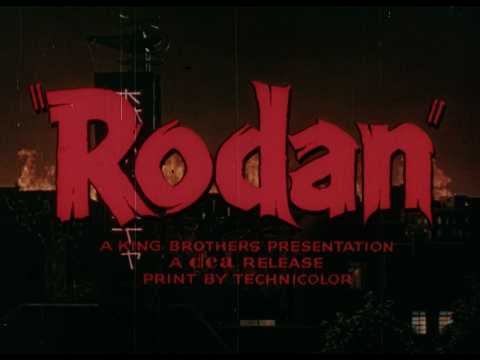 Rodan (1957) - U.S. Theatrical Trailer (35mm Scan, 1080p)
