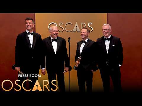 Avatar: Fire and Ash Best Visual Effects Press Room Speech