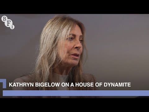 Kathryn Bigelow, Rebecca Ferguson and the cast and crew of A House of Dynamite | BFI Q&A