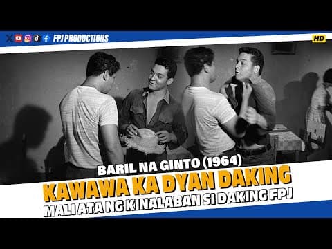 DaKing FPJ, Mali ata ng Nakalaban! Ang Laki! | Baril na Ginto | Fernando Poe Jr.