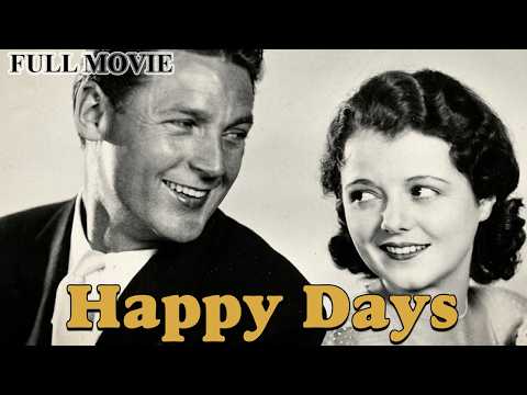 ⭐ Happy Days (1929) Full Movie | Janet Gaynor | Musical | Public Domain