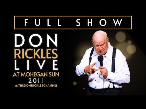DON RICKLES LIVE at Mohegan Sun2011