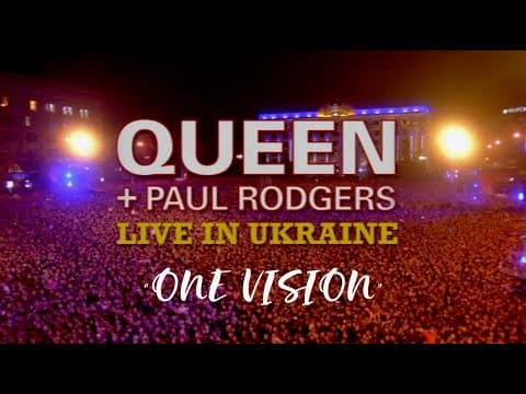 Paul Rodgers Performs with Queen + Paul Rodgers - Live in Ukraine - One Vision