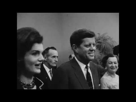 John F. Kennedy rallies the crowd in PRIMARY