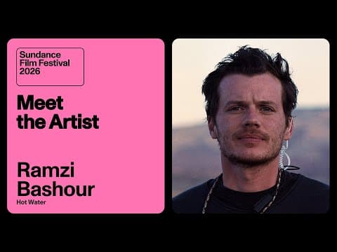 Meet the Artist 2026: Ramzi Bashour on “Hot Water”
