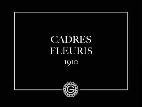 Квіткові етюди / Cadres fleuris (Emile Cohl, 1910)