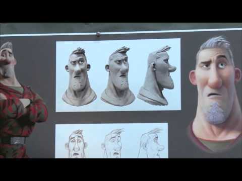 Arthur Christmas behind the scenes