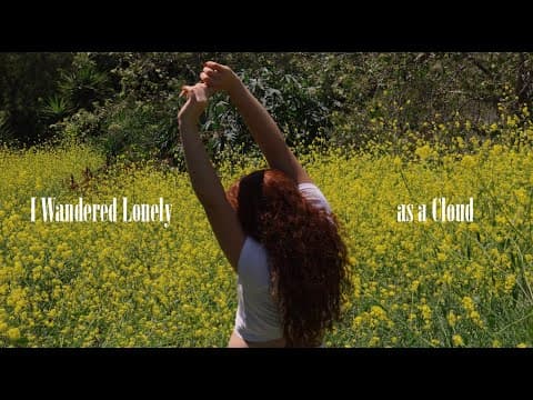 I Wandered Lonely as a Cloud: a Short Film