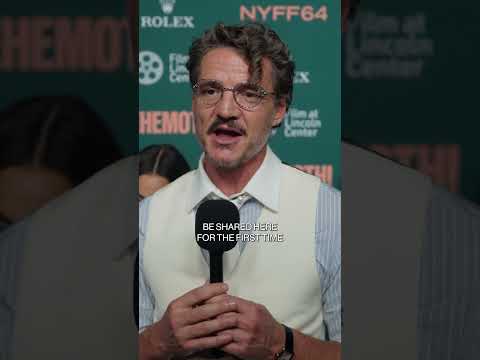 Pedro Pascal at the NYFF World Premiere