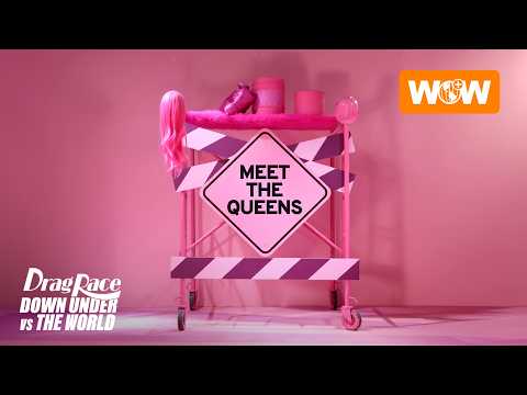 Drag Race Down Under vs The World | Meet The Queens of Season 1 - Compilation | WOW Presents Plus
