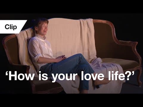 'How is your love life?' | Consent with Anna Maxwell Martin & Adam James | National Theatre at Home