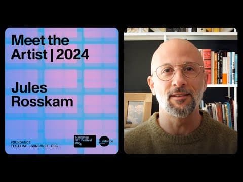 Meet the Artist 2024: Jules Rosskam on "Desire Lines"