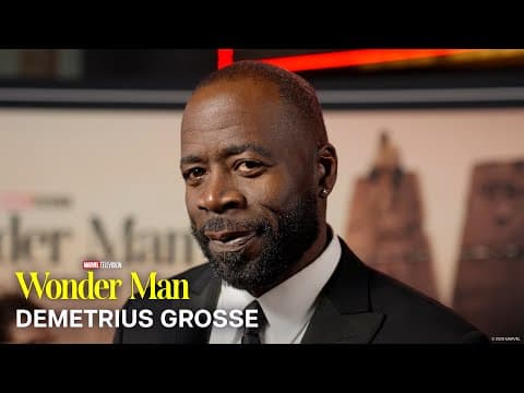 Demetrius Grosse Calls Wonder Man a “Love Letter to Hollywood”