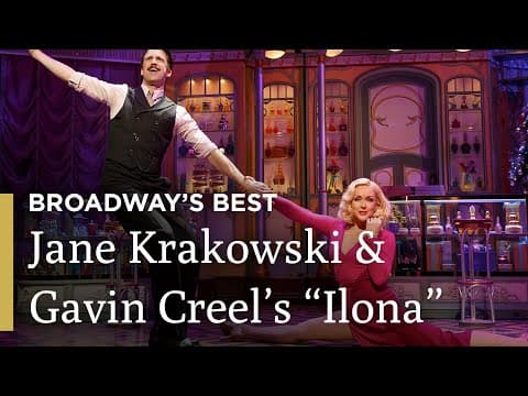 Gavin Creel sings "Ilona" to Jane Krakowski in She Loves Me