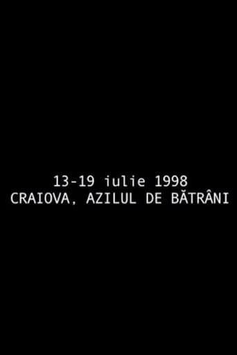 July 13 - July 19, 1998 Craiova, The Retirement Home